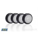 Matrix 1:10 EP 36R Rubber Tire Preglued Asphalt