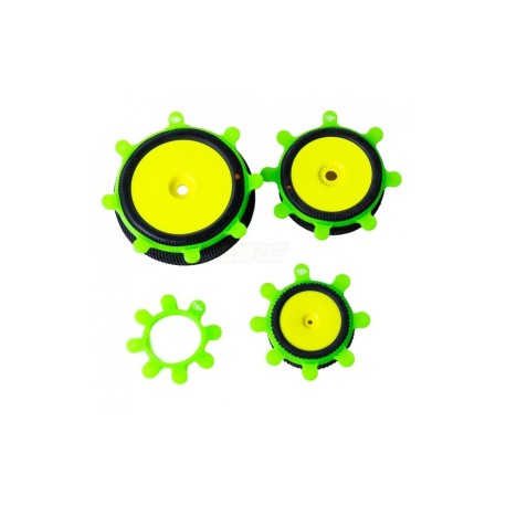 Gomas de pegado de neumaticos RcPRoject VERDE