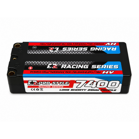 Lipo Long Shorty ( MIDDLE) 7400 7.6V 150C 56.24WH