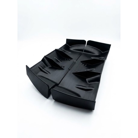 ALERON TRASERO FLEX 3D PARA TT 1/10 - 1 Unidad