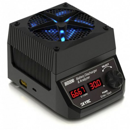 BD200 BATTERY DISCHARGER AND ANALYZER