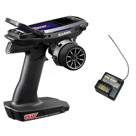 SANWA M17 with receiver RX-491 PRESINTALLED BATTERY