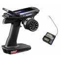 EMISORA SANWA M17 CON RECEPTOR RX-491 BATERIA INCLUIDA