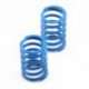 Shock spring rear blue - V8 medium (2)