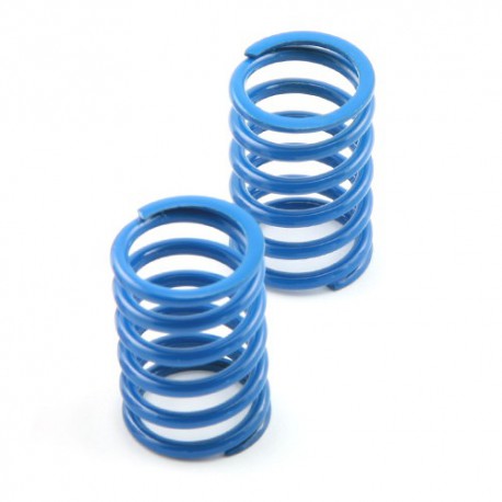 Shock spring rear blue - V8 medium (2)