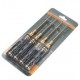 4PCS HSS Titanium Black Hex Screw Driver Screwdriv