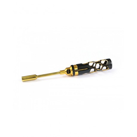 Arrowmax Nut Driver 7.0 x 100mm Black Golden