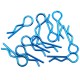 RC Body Clip For 1/8 1/10 1/12 10pcs Laser Blue
