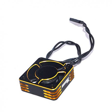 ROCKET ALUMINUM COOLING FAN (GOLD/BLACK) 28000rpm