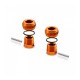 XRAY Aluminum Adjustable Body Post Stop - Orange