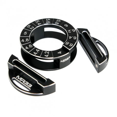 MR33 Circle Droop Gauge 4,0 - 6,6mm + Drop Blocks