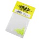 RC Body Clip For 1/8 1/101/12 10pcs Florescent Yel