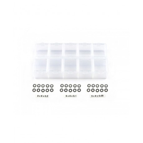 Arrowmax Shims Set For 3 x 6 With Plastic Case