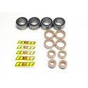 KIT RODAMIENTOS CERAMICOS PARA SHEPHERD E8/V8 ELITERC E1RC