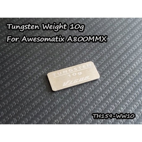 Vigor Tungsten weight 10g for Awesomatix A800MMX