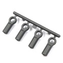 Grey Composite 4.8mm Flat Type