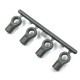 Grey Composite 4.8mm Flat Type