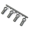 Grey Composite 4.8mm Flat Type