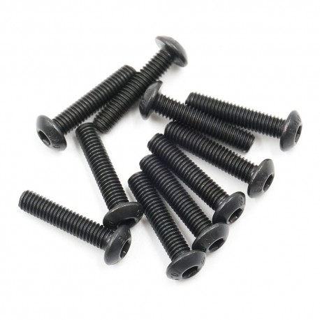 Button Head Hex Screw 3x12mm 10pcs