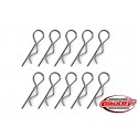 CLIPS CARROCERIA 1/8 NEGRO TEAM CORALLY