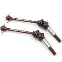 39mm Spring Steel Double Joint Universal Shaft 2pc