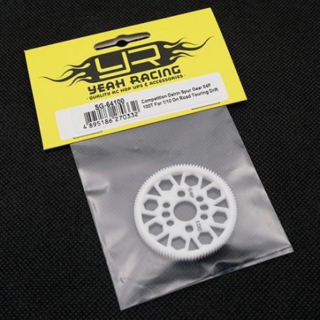 Competition Delrin Spur Gear 64P 100T For 1/10 On 