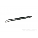 MR33 Curved Tweezers Black