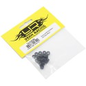 Aluminum M3 Flat Washer 3mm 20pcs Black