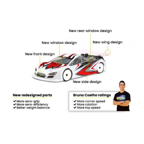 Xtreme 1/10 Twister SPECIALE Touring Car Clear Bod